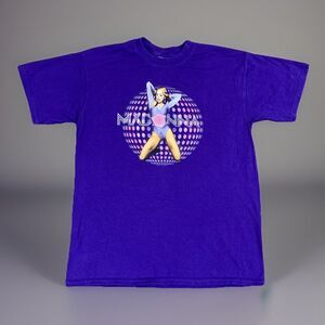 Y2K 2006 Madonna Shirt Confessions Tour Dance Concert Music Pop Mens Medium
